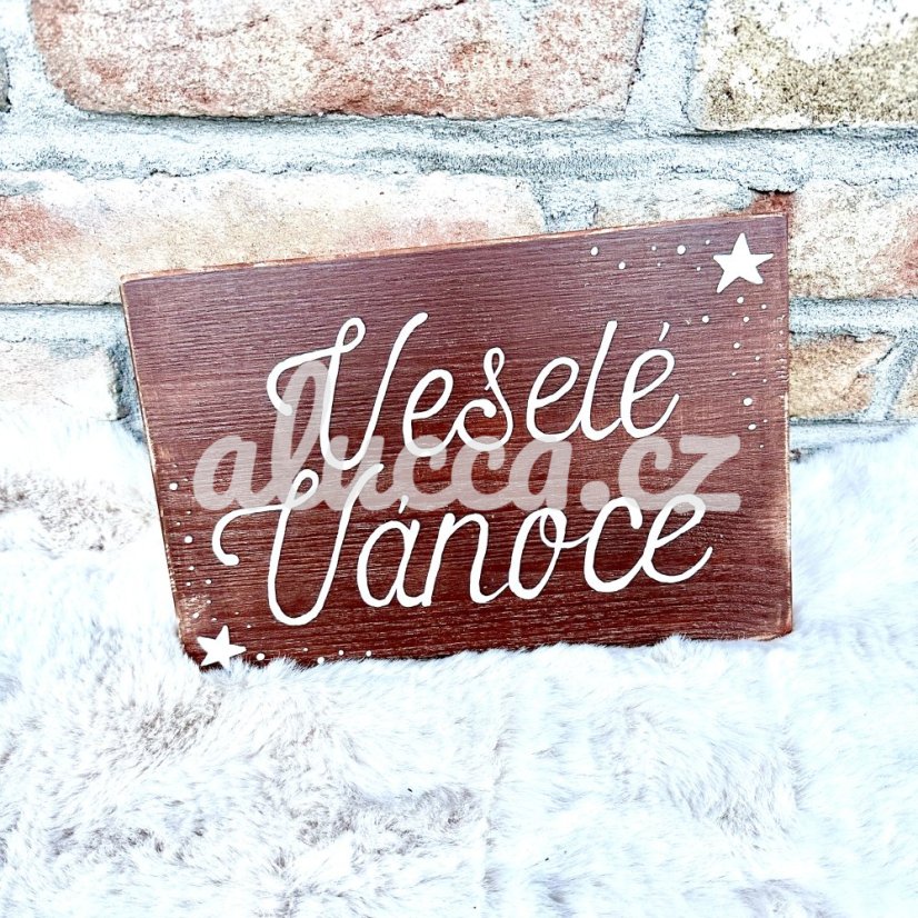 cedule Kouzelné Vánoce / Veselé Vánoce