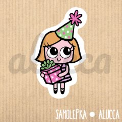 samolepka Oslava