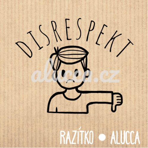 disrespekt - Velikost: 3 cm 