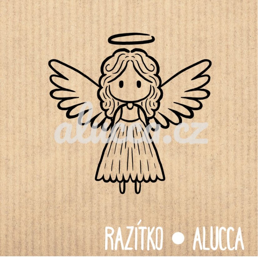 andělka - Velikost: 4 cm 