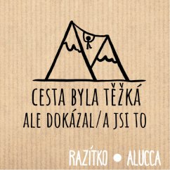 cesta byla těžká