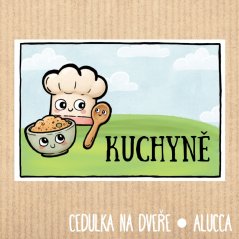 cedulka Kuchyně