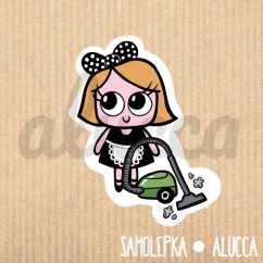 samolepka Luxování