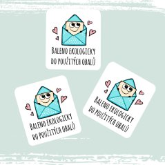 samolepkový arch Baleno ekologicky