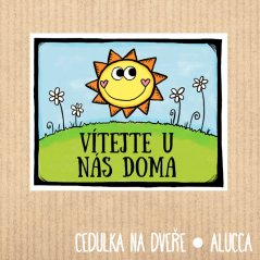 cedulka Vítejte