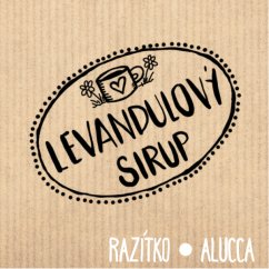 levandulový sirup