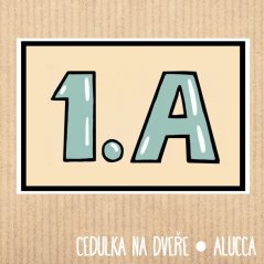 cedulka  Třída Béžová