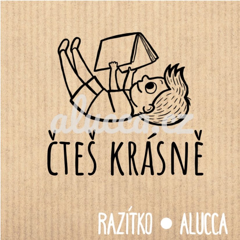 čteš krásně - Velikost: 5 cm