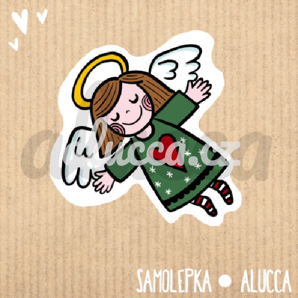 samolepka Andílek