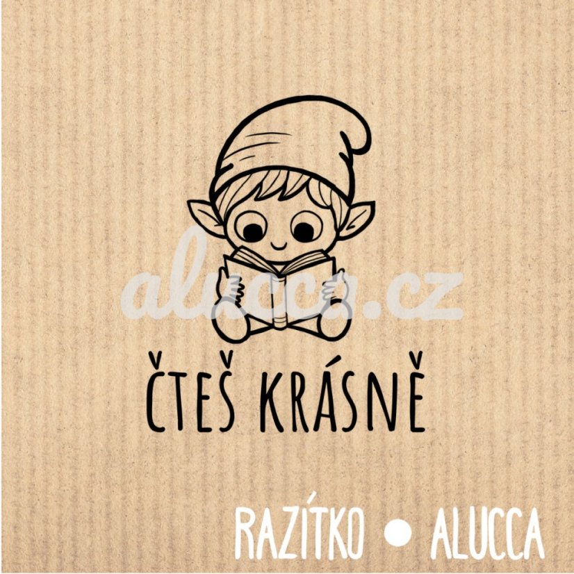 čteš krásně - Velikost: 5 cm