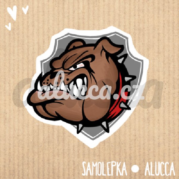 samolepka Pozor koušu!