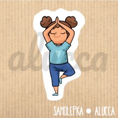 samolepka  Jóga