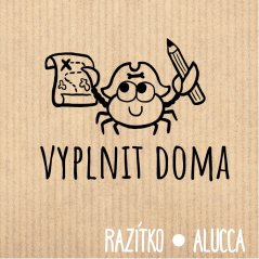 vyplnit doma