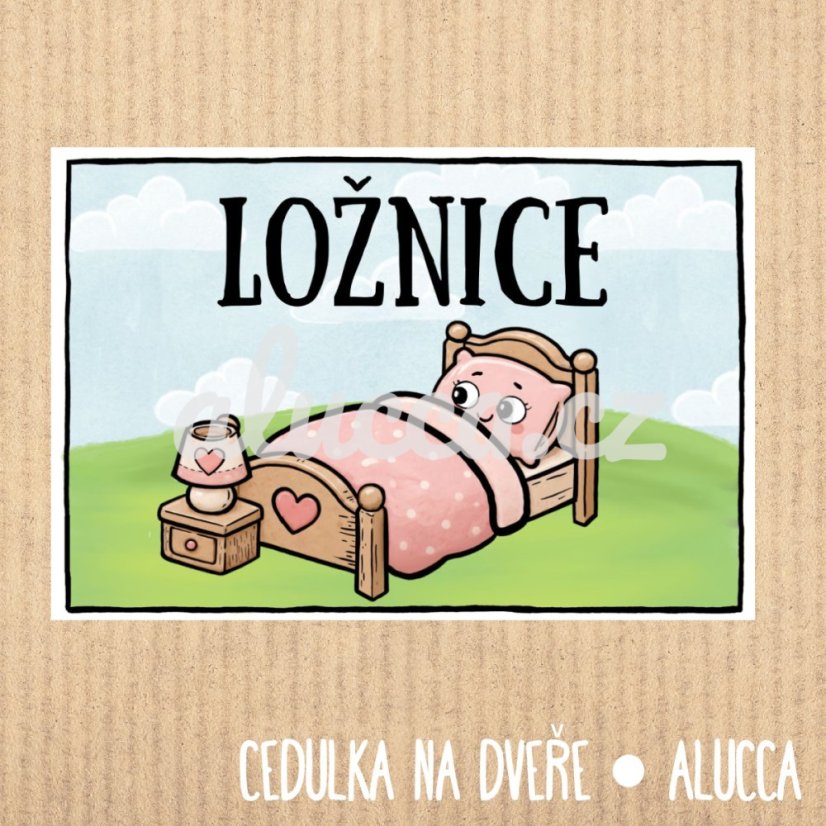 cedulka Ložnice