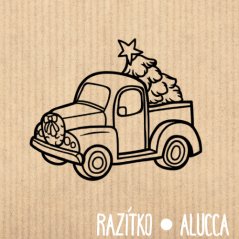vánoční auto