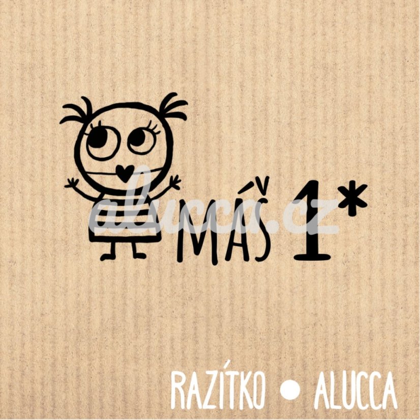 máš 1* - Velikost: 5 cm