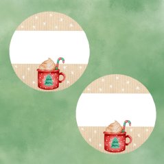 samolepkový arch Jmenovky na dárky