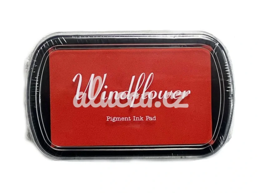 polštářek Windflower - červená barva