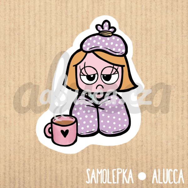 samolepka Nemoc