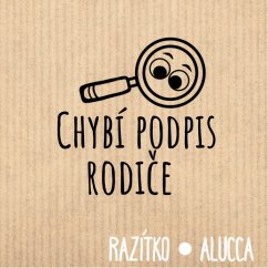 chybí podpis rodiče
