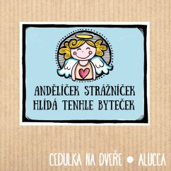 cedulka  Andělíček