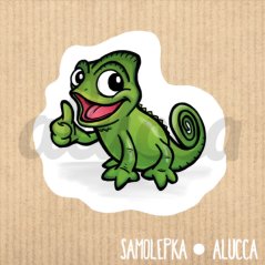 samolepka  Chameleon