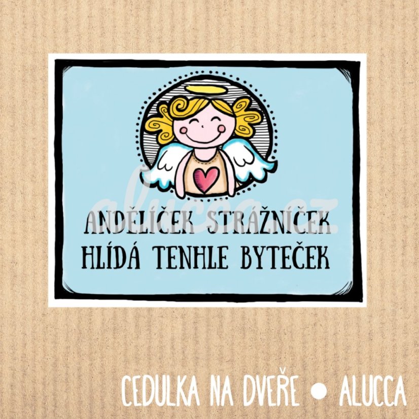 cedulka Andělíček