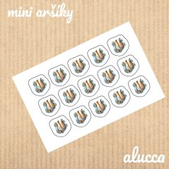 mini samolepky  Pedikúra
