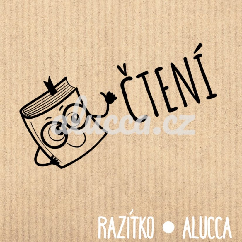 čtení - Velikost: 3 cm 