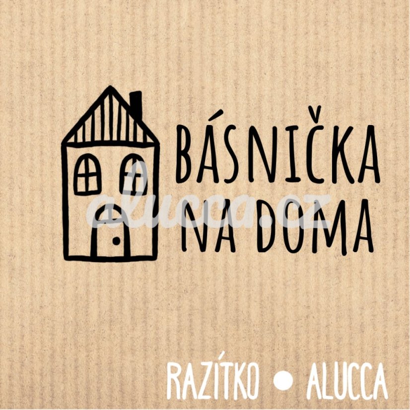 básnička na doma - Velikost: 3 cm 