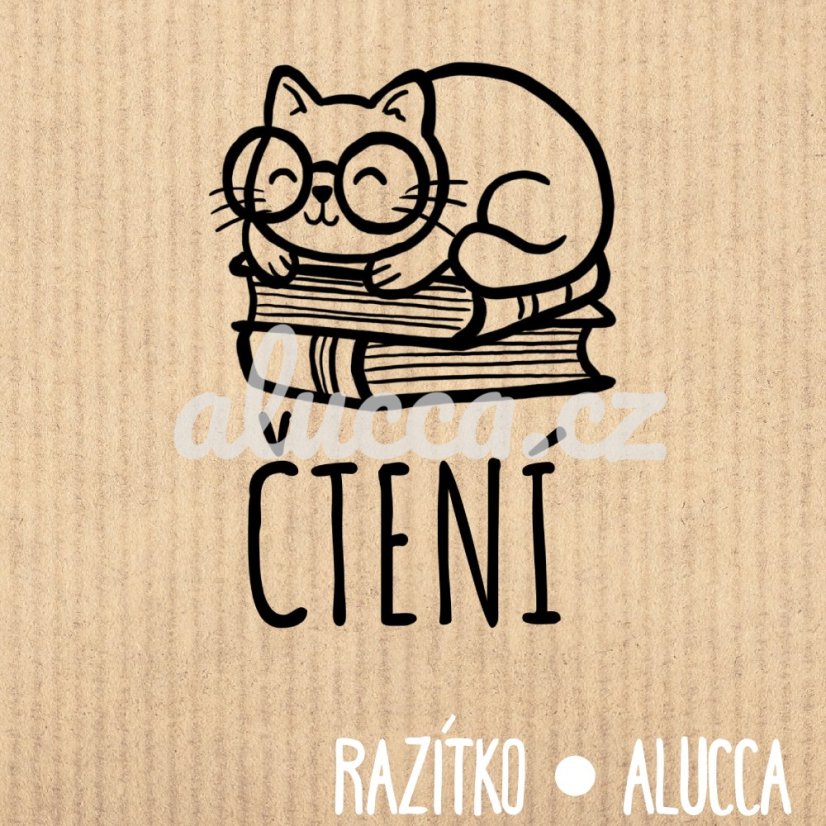 čtení - Velikost: 3 cm 