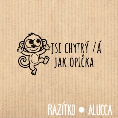 jsi chytrý/á opička