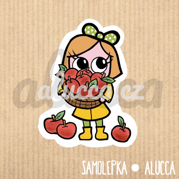 samolepka Jablíčka samolepka Jablíčka