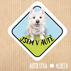 samolepka na auto Westík