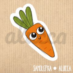 samolepka Mrkev