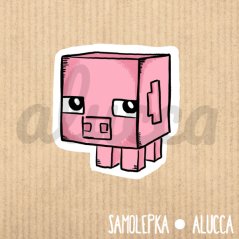 samolepka Minecraft