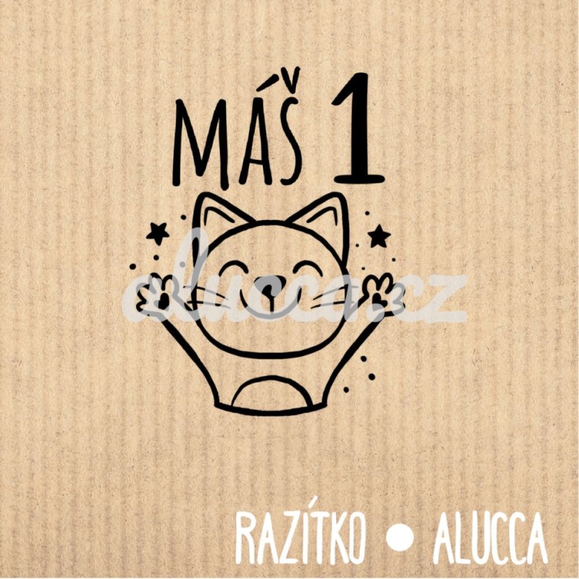 máš 1 - Velikost: 5 cm