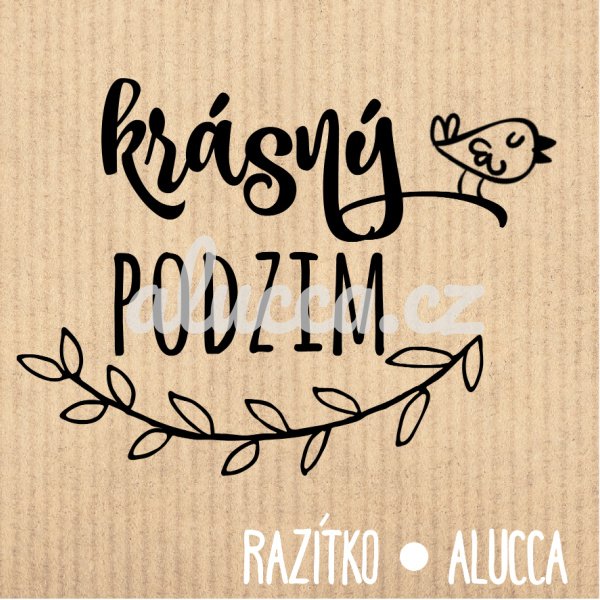 krásný podzim - Velikost: 4 cm 
