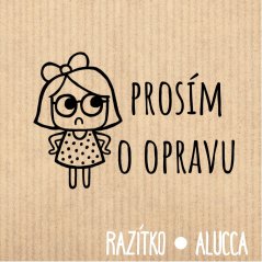 prosím o opravu
