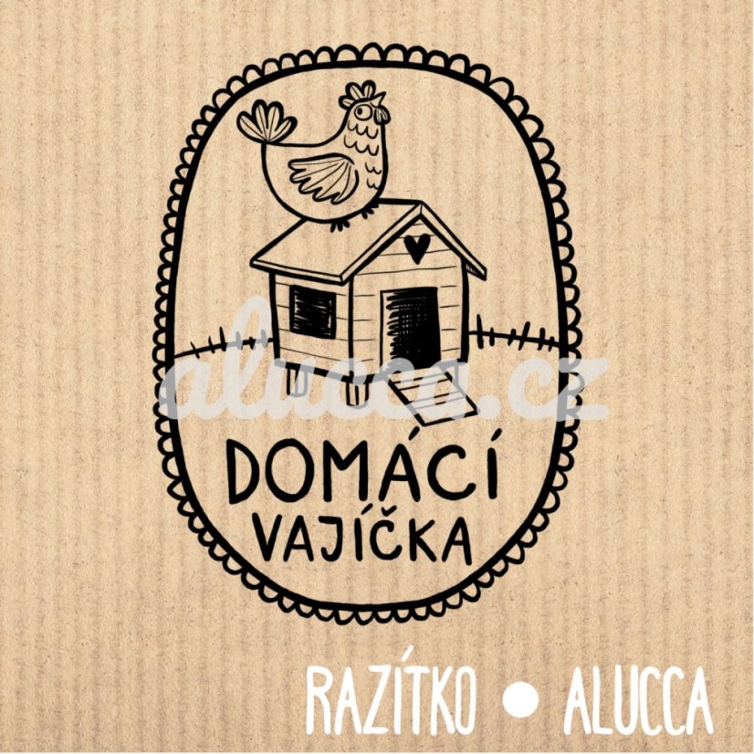 domácí vajíčka - Velikost: 5 cm
