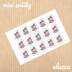 mini samolepky Výplata