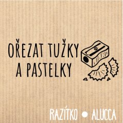 ořezat tužky a pastelky
