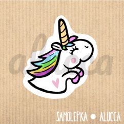 samolepka Jednorožec