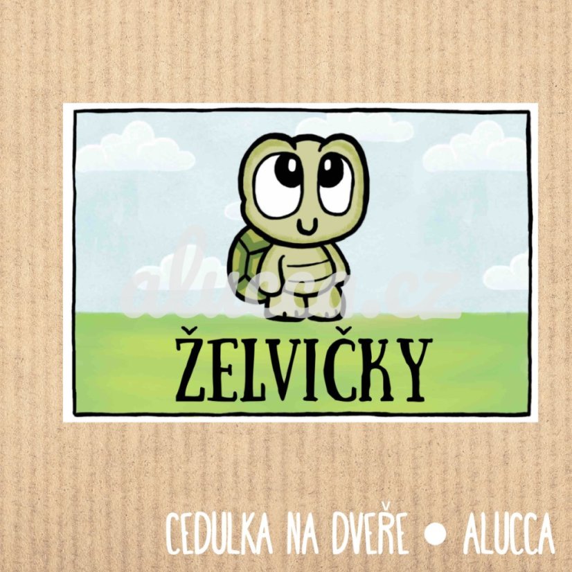 cedulka třída Želvičky