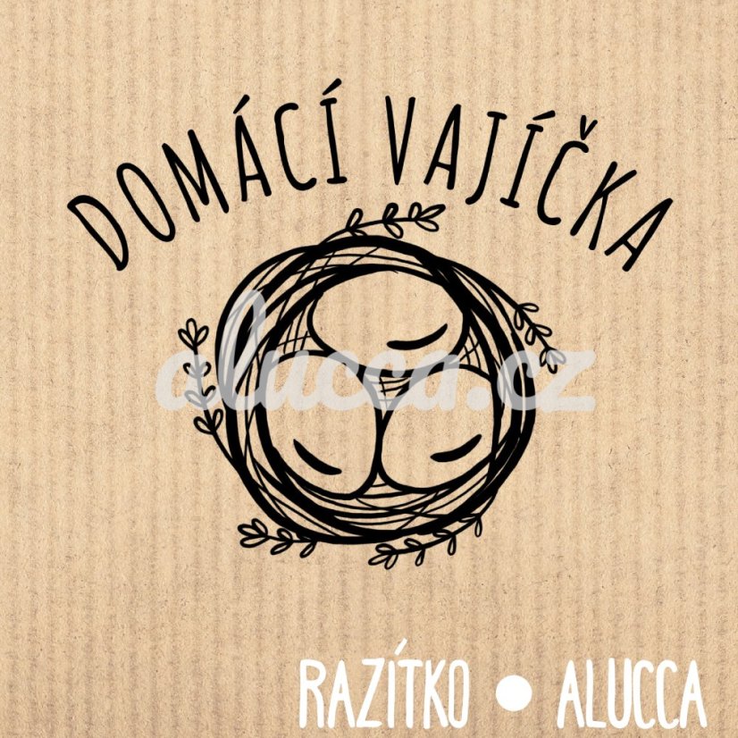 domácí vajíčka - Velikost: 5 cm