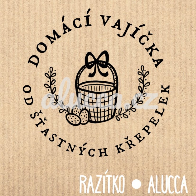 domácí vajíčka - Velikost: 5 cm
