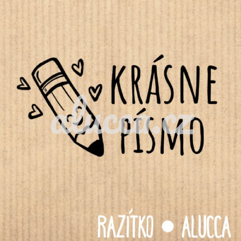 krásne písmo - Velikost: 5 cm krásne písmo - Velikost: 5 cm