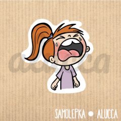 samolepka Vztek