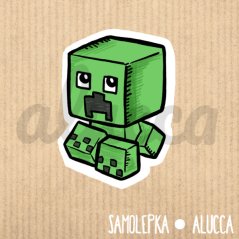 samolepka  Minecraft