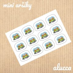 mini samolepky Na pivko